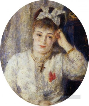 Pierre Auguste Renoir Painting - María Murer Pierre Auguste Renoir